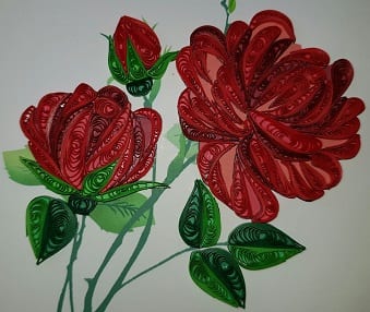 Red Rose Bunch Q7236 - Image 2