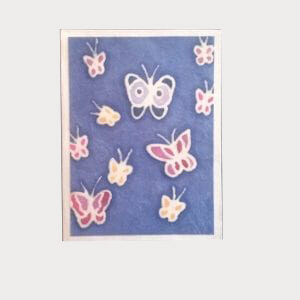 Candle Wax Butterflies