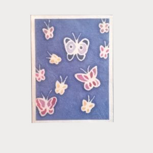 Candle Wax Butterflies