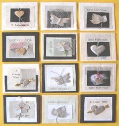 Handmade Mini Gift Card WGE 46