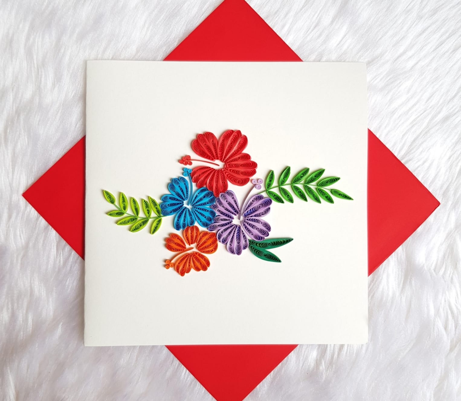 Quilling Pansies Q7397