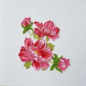 Pink Roses Quilling Q7441