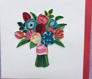 Floral Bouquet Quilling Q7489