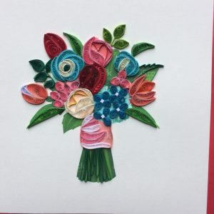 Floral Bouquet Quilling Q7489