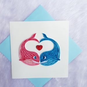 Whales Quilling Q7519