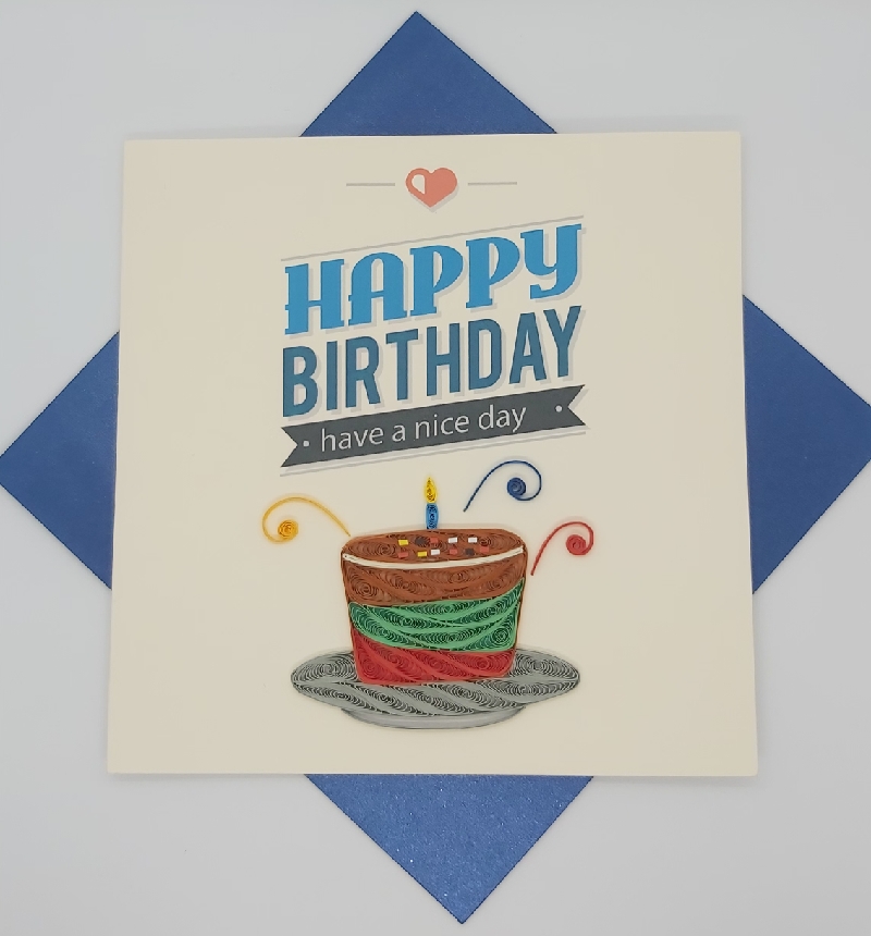 Happy Birthday Card Q1851