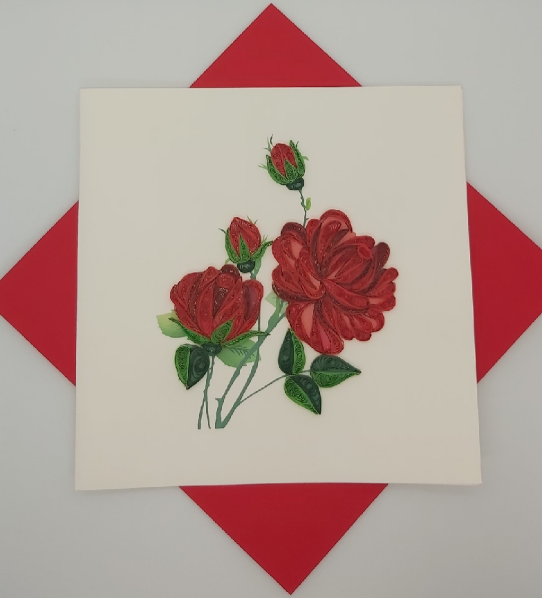 Red Rose Bunch Q7236