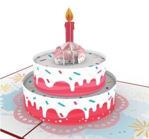 Two Tier Birthday Cake