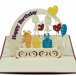 Happy birthday greeting card