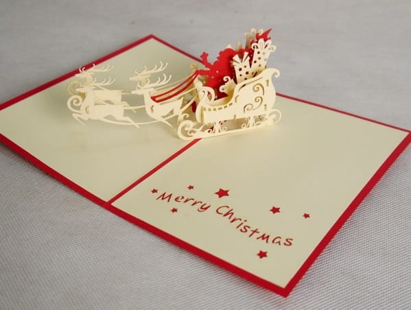 Santa Sleigh Pop Up - Image 2
