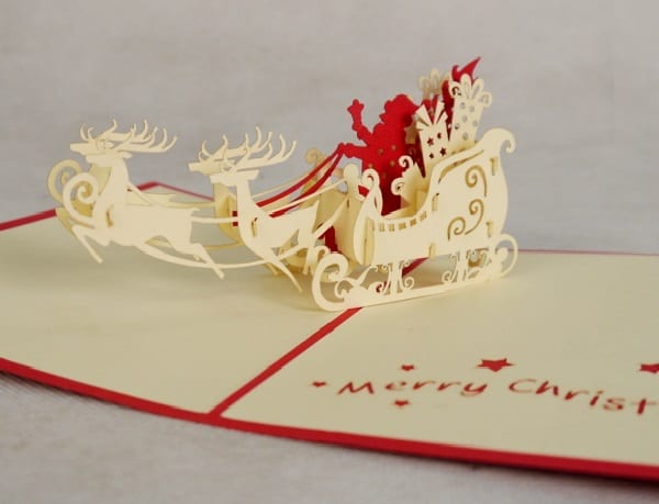 Santa Sleigh Pop Up - Image 3
