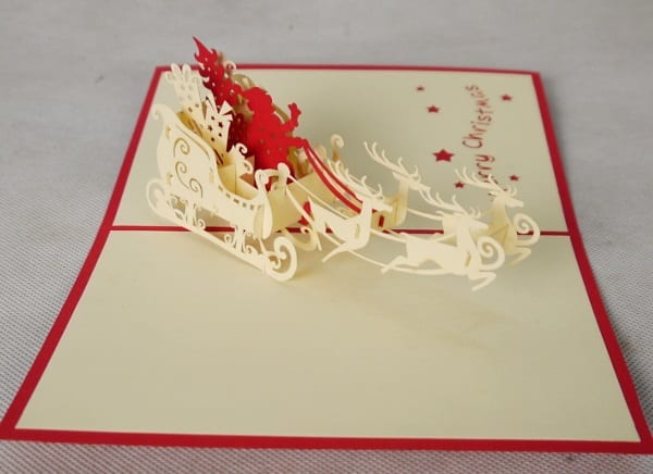 Santa Sleigh Pop Up - Image 4