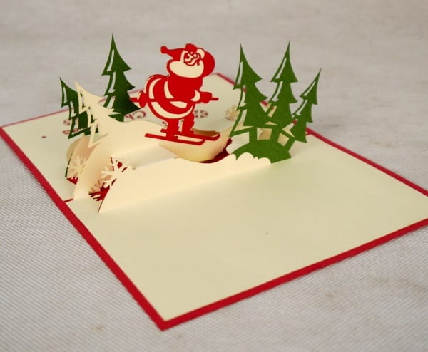 Santa on Skis - Image 3