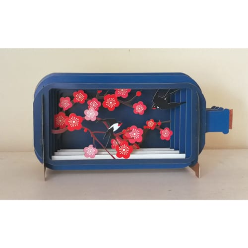 Flowers in a Bottle Greeting Card