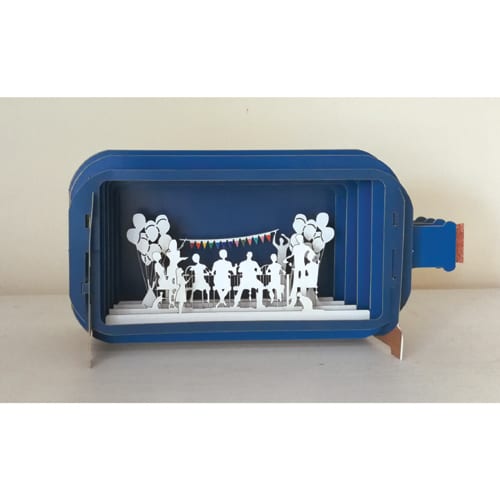 Party in a Bottle Greeting Card