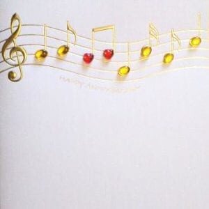 Anniversary Musical Notes