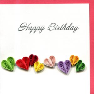 Colourful Birthday Hearts - Copy