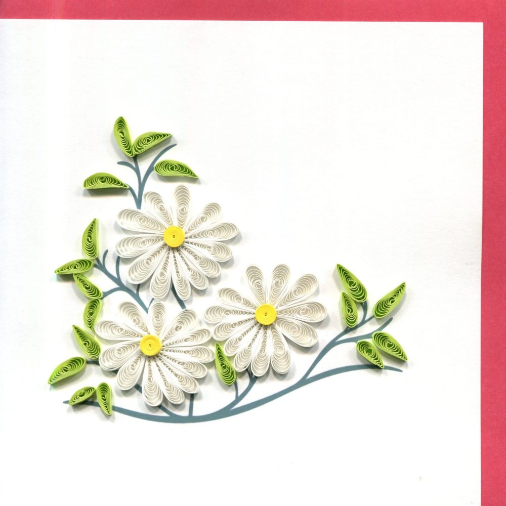 Three White Flowers Q7120