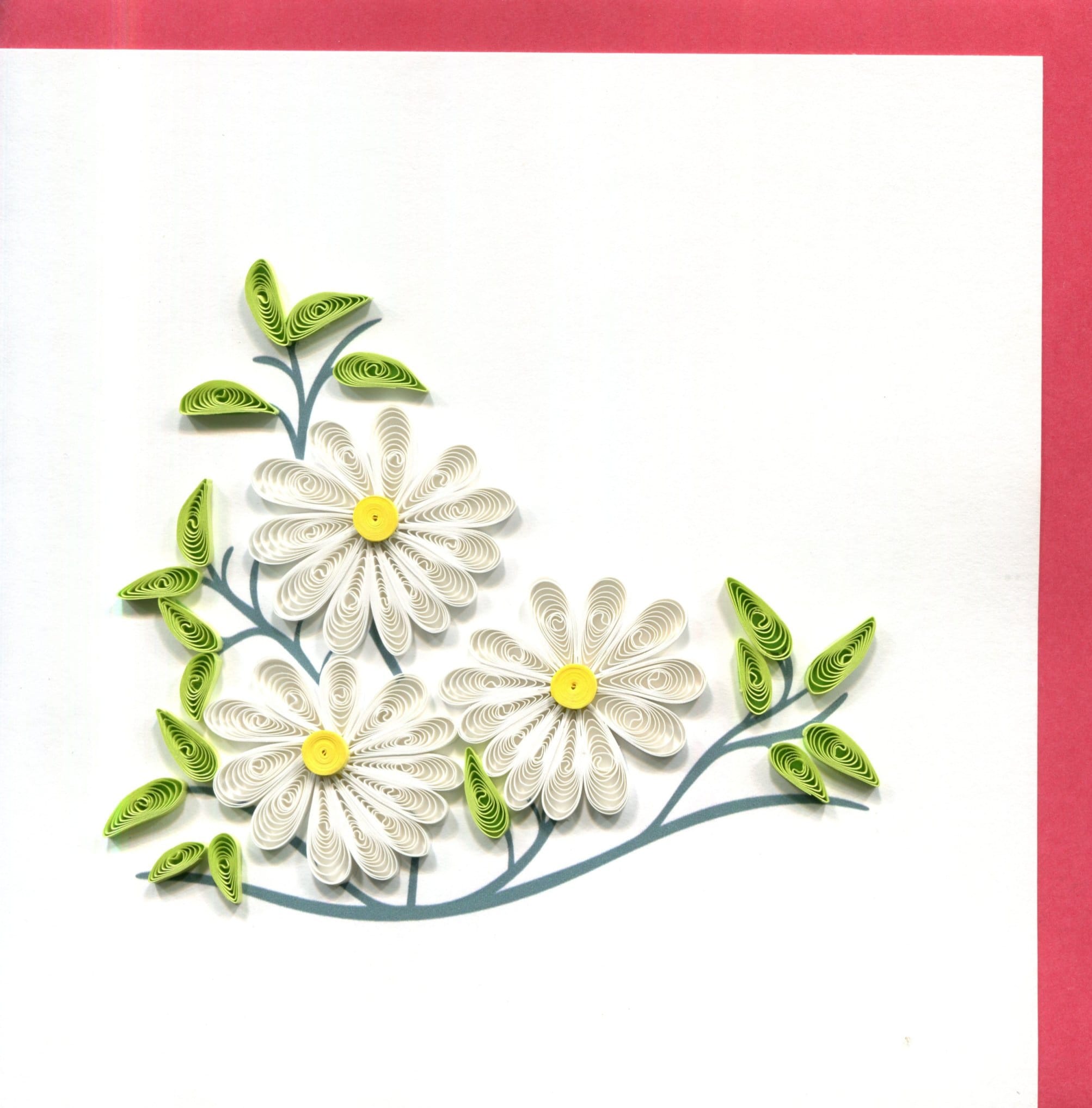 Three White Flowers Q7120