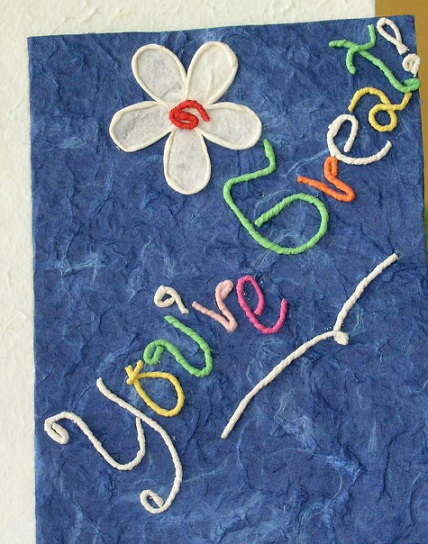 Twisted paper Message Cards Assorted Pack